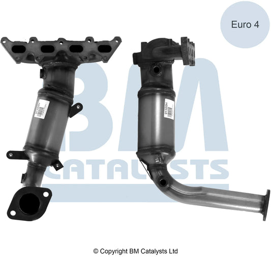 HOMOLOGIERT BENZIN KAT FÜR FIAT 500 1.4L BENZIN | EURO 4 | OEM: 51795487 BM CATALYSTS