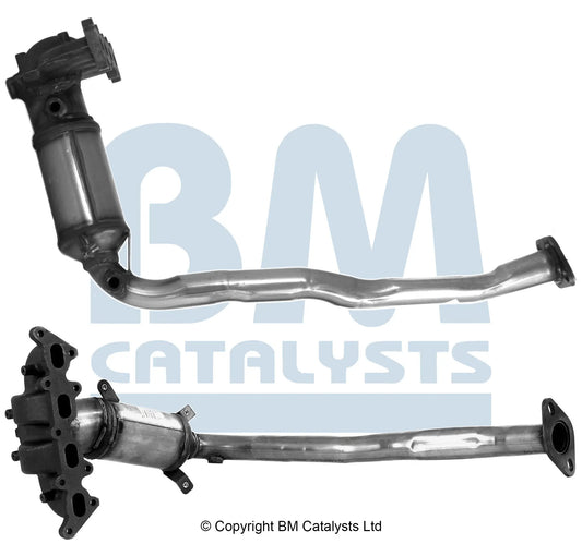 HOMOLOGIERT BENZIN KAT FÜR FIAT BRAVO 1.4L BENZIN | EURO 4 | OEM: 51796723 BM CATALYSTS