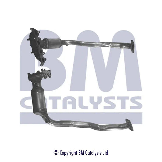 HOMOLOGIERT BENZIN KAT FÜR FIAT BRAVO 1.4L BENZIN | EURO 5 | OEM: 51867777 BM CATALYSTS