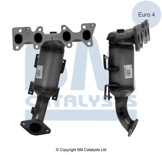 HOMOLOGIERT BENZIN KAT FÜR FIAT FIORINO 1.4L BENZIN | EURO 4 | OEM: 51781581 BM CATALYSTS