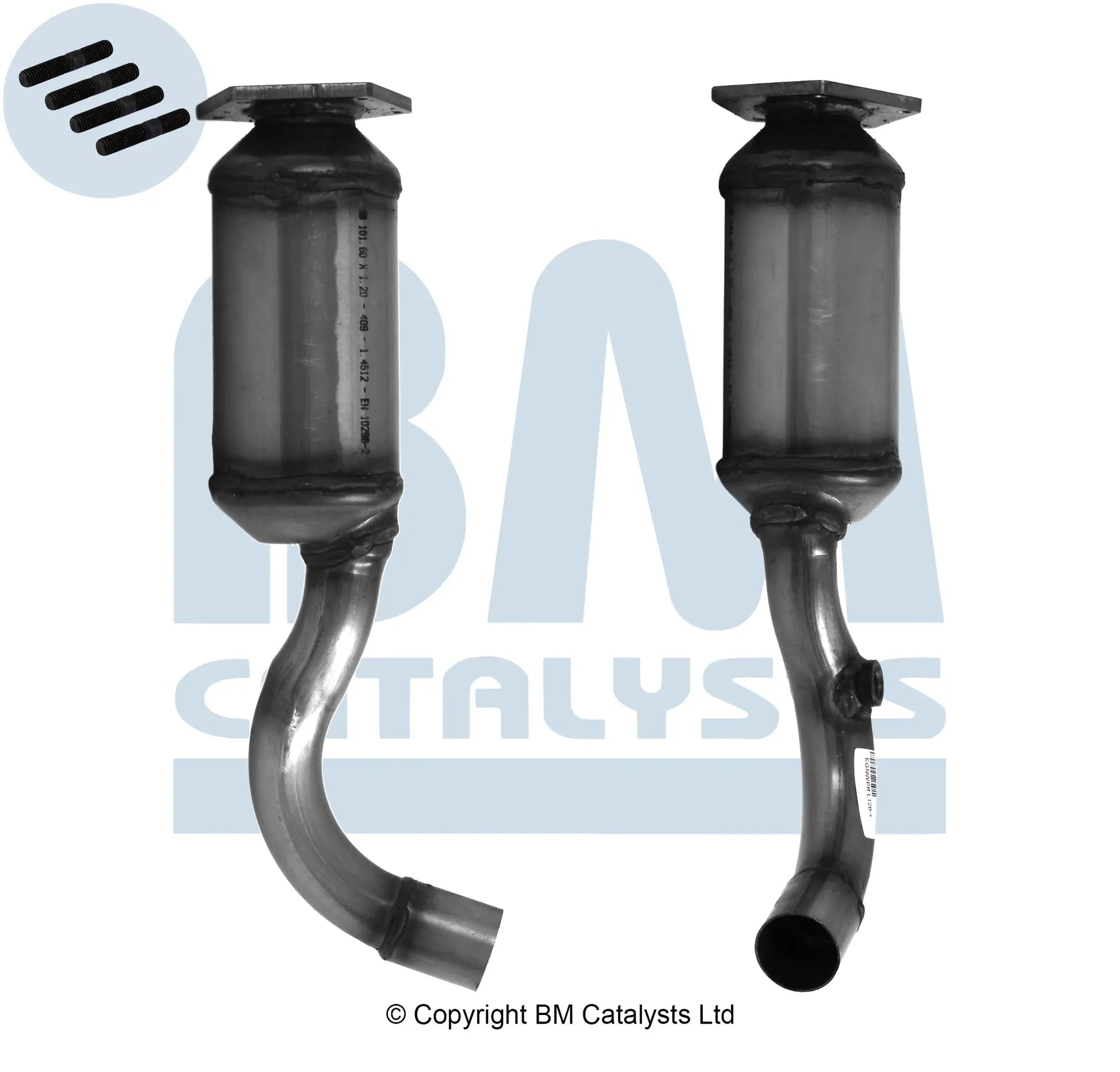 HOMOLOGIERT BENZIN KAT FÜR FIAT MULTIPLA 1.6L BENZIN | EURO 3 | OEM: 46808607 BM CATALYSTS