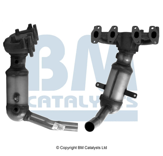 HOMOLOGIERT BENZIN KAT FÜR FIAT PANDA 1.1L BENZIN | EURO 4 | OEM: 46803148 BM CATALYSTS