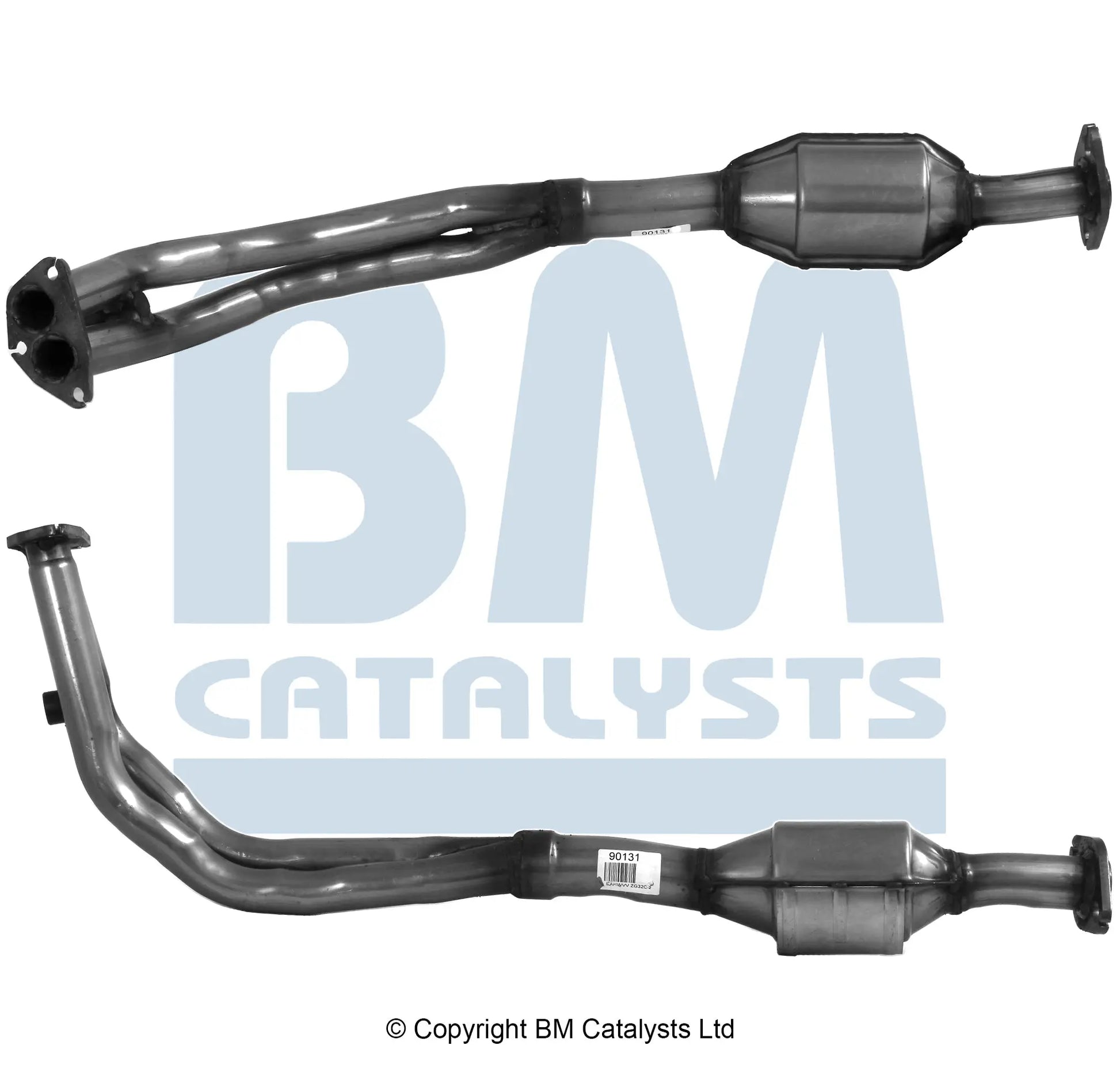 HOMOLOGIERT BENZIN KAT FÜR FIAT PANDA 1L BENZIN | EURO 2 | OEM: 11980280 BM CATALYSTS