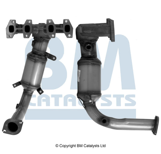 HOMOLOGIERT BENZIN KAT FÜR FIAT PUNTO 1.2L BENZIN | EURO 3 ODER 4 | OEM: 2100228 BM CATALYSTS
