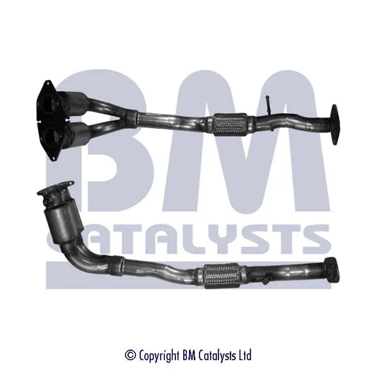 HOMOLOGIERT BENZIN KAT FÜR FIAT PUNTO 1.8L BENZIN | EURO 3 | OEM: 46787594 BM CATALYSTS