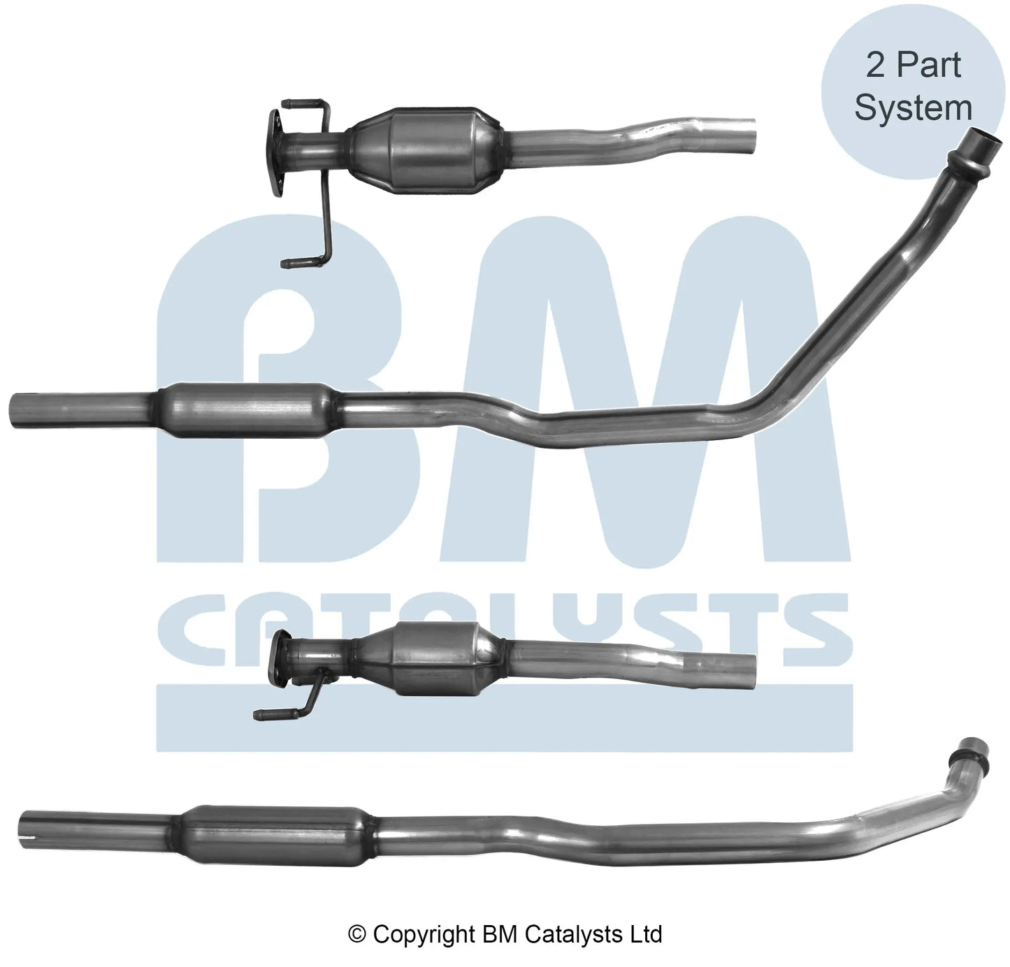 HOMOLOGIERT BENZIN KAT FÜR FIAT SEDICI 1.6L BENZIN | EURO 4 | OEM: 1425055L00H02 BM CATALYSTS