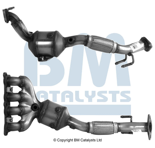 HOMOLOGIERT BENZIN KAT FÜR FORD C-MAX 1.6L BENZIN | EURO 5 | OEM: 1684938 BM CATALYSTS