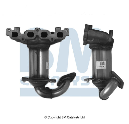 HOMOLOGIERT BENZIN KAT FÜR FORD FIESTA 1.25L BENZIN | EURO 4 | OEM: 1140454 BM CATALYSTS