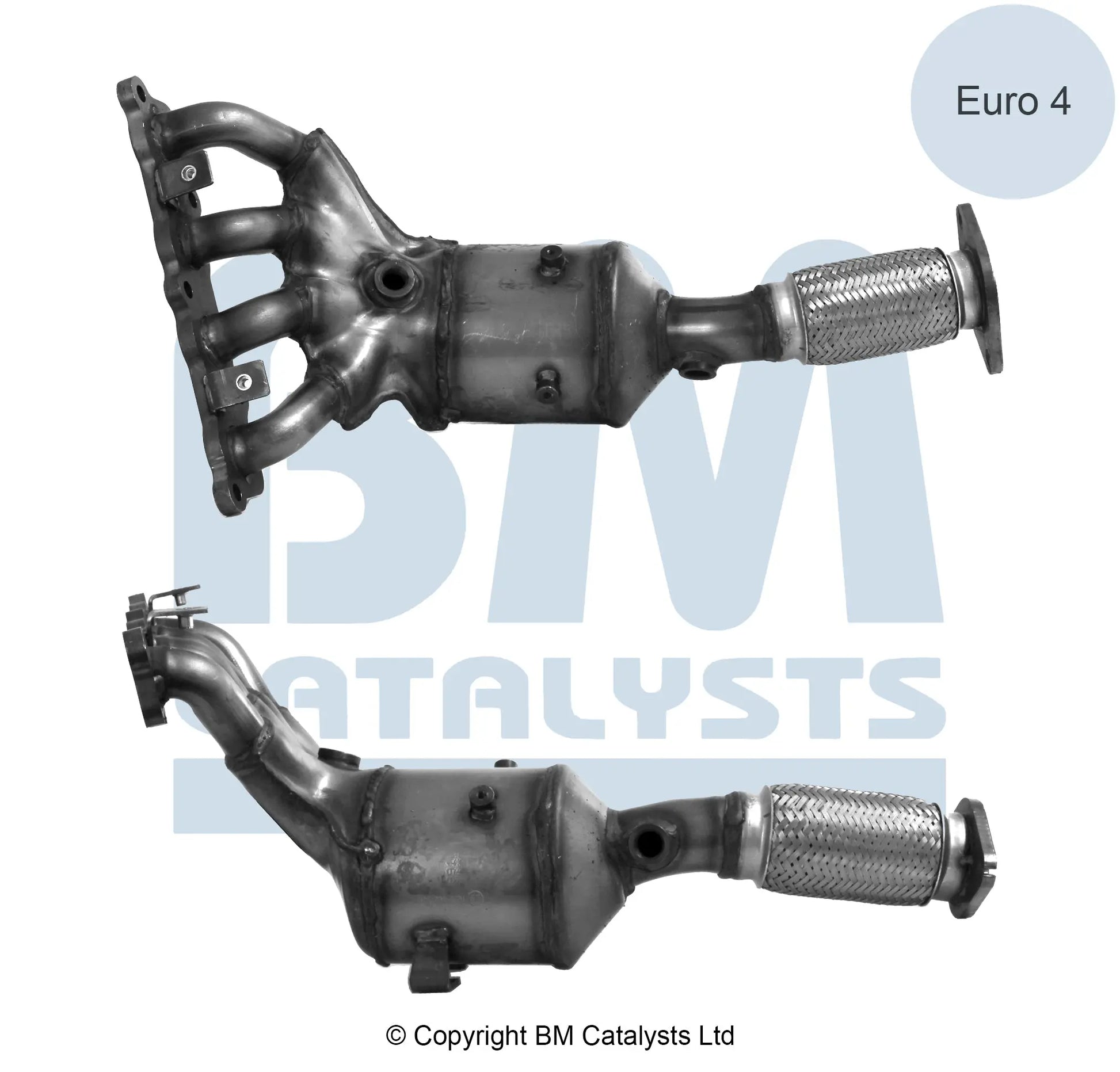 HOMOLOGIERT BENZIN KAT FÜR FORD FIESTA 1.25L BENZIN | EURO 4 | OEM: 1624451 BM CATALYSTS