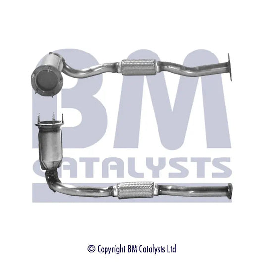 HOMOLOGIERT BENZIN KAT FÜR FORD FIESTA 1.3L BENZIN | EURO 2 | OEM: 1007092 BM CATALYSTS