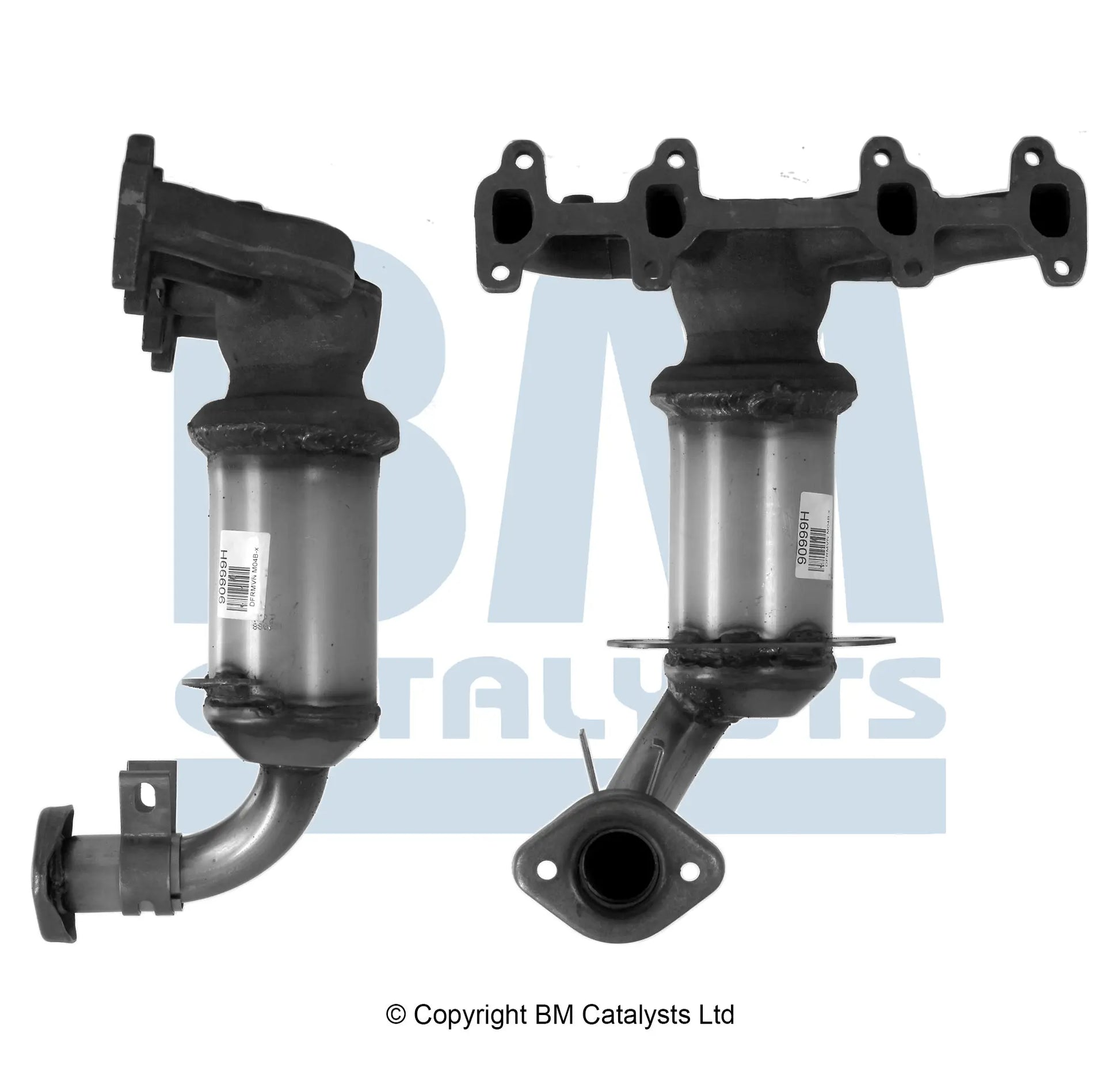 HOMOLOGIERT BENZIN KAT FÜR FORD FIESTA 1.3L BENZIN | EURO 2 | OEM: 1030535 BM CATALYSTS