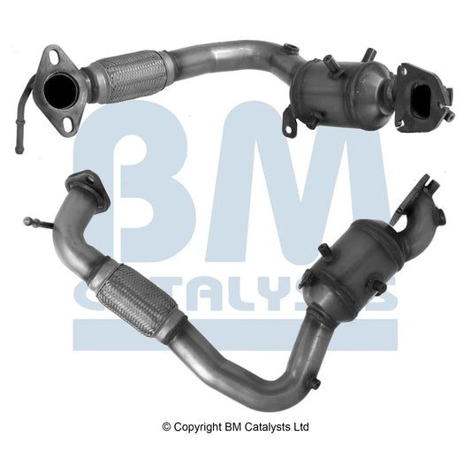 HOMOLOGIERT BENZIN KAT FÜR FORD FIESTA 1L BENZIN | EURO 5 ODER 6 | OEM: 1797582 BM CATALYSTS