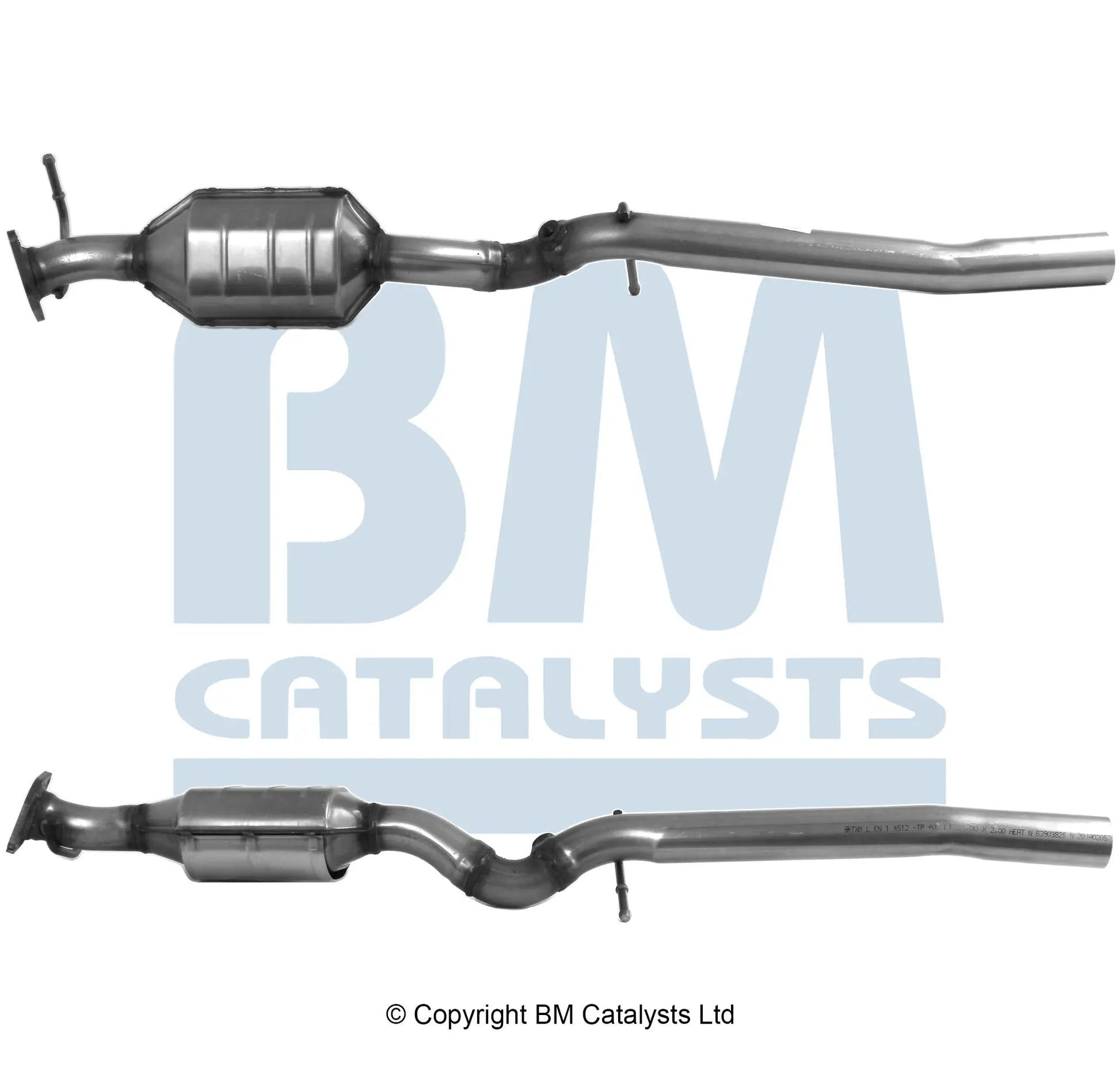 HOMOLOGIERT BENZIN KAT FÜR FORD FIESTA 2L BENZIN | EURO 4 | OEM: 1339180 BM CATALYSTS