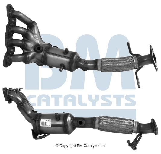 HOMOLOGIERT BENZIN KAT FÜR FORD FOKUS 1.6L BENZIN | EURO 5 | OEM: 1855297 BM CATALYSTS