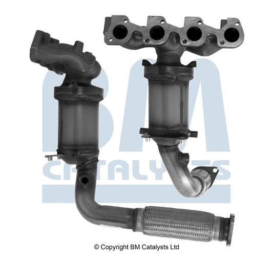 HOMOLOGIERT BENZIN KAT FÜR FORD KA 1.3L BENZIN | EURO 4 | OEM: 1224790 BM CATALYSTS