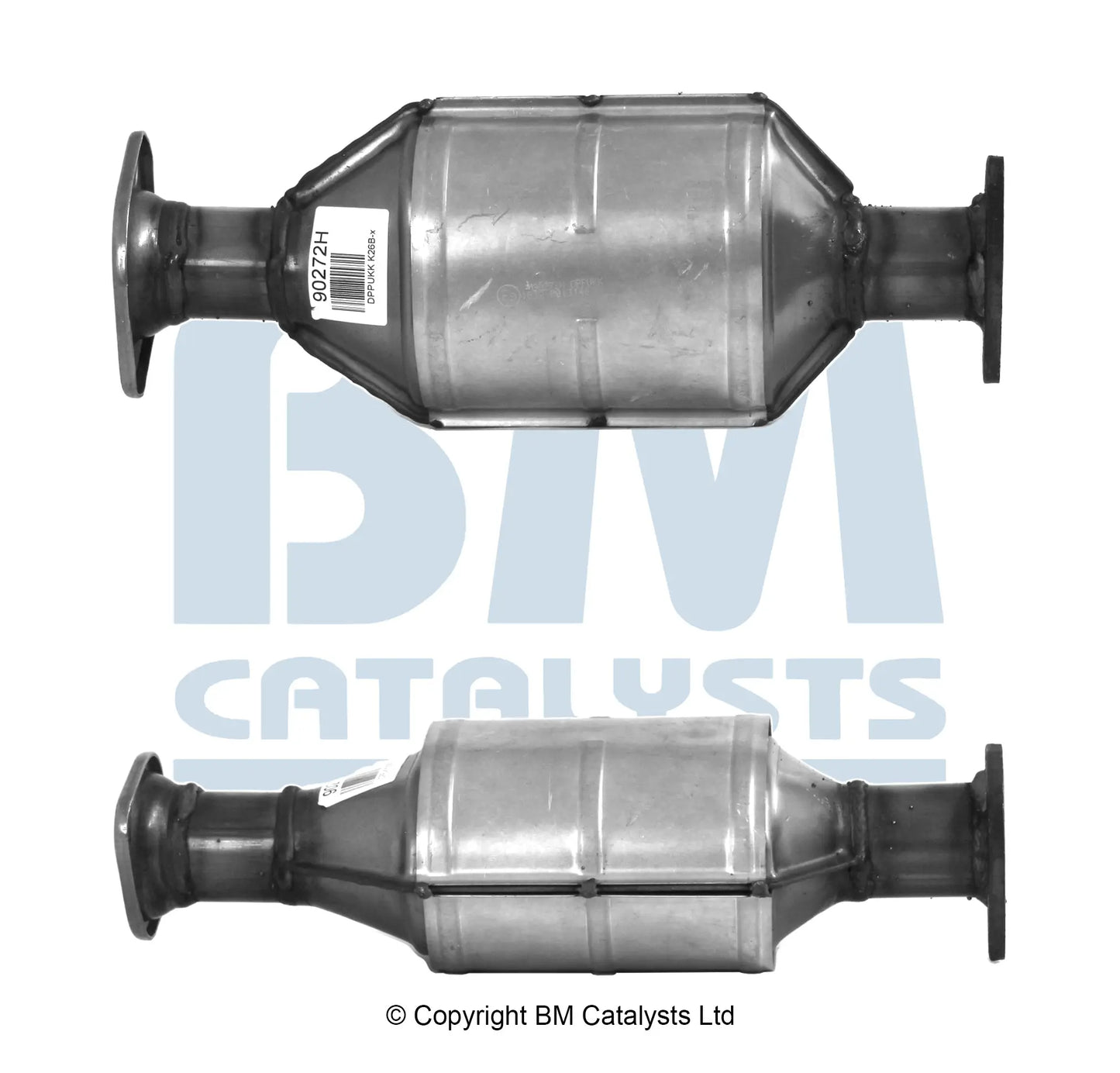 HOMOLOGIERT BENZIN KAT FÜR HONDA BÜRGERLICH 1.3L BENZIN | EURO 2 | OEM: 18160906G10 BM CATALYSTS