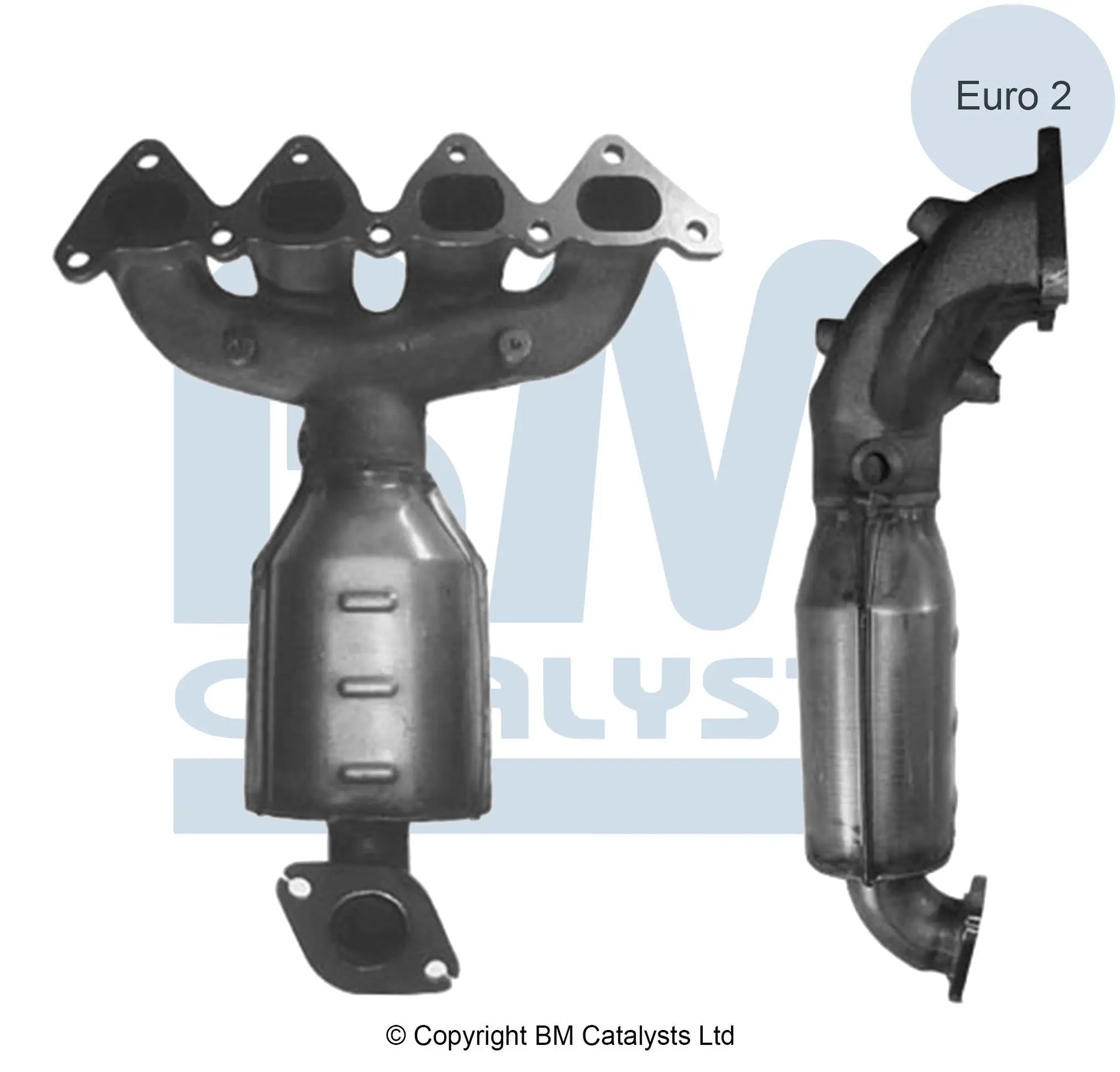 HOMOLOGIERT BENZIN KAT FÜR HYUNDAI COUPE 1.6L BENZIN | EURO 2 | OEM: 2851023450 BM CATALYSTS