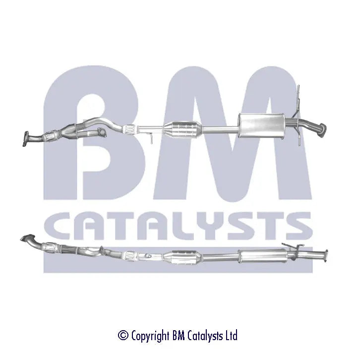 HOMOLOGIERT BENZIN KAT FÜR HYUNDAI SANTA FE 2.7L BENZIN | EURO 3 ODER 4 | OEM: 2861026200 BM CATALYSTS