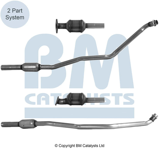 HOMOLOGIERT BENZIN KAT FÜR KIA PICANTO 1L BENZIN | EURO 6 | OEM: 286501Y170 BM CATALYSTS