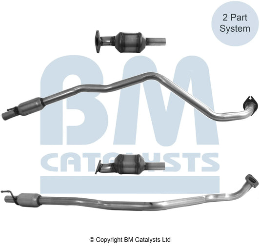 HOMOLOGIERT BENZIN KAT FÜR KIA RIO 1.2L BENZIN | EURO 6 | OEM: 286001W260 BM CATALYSTS