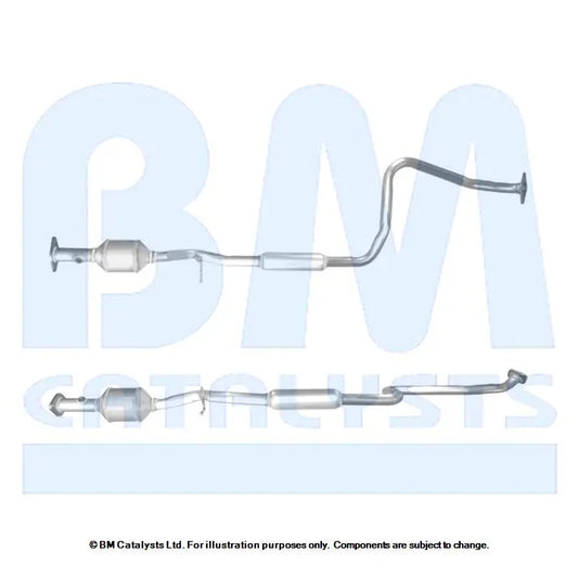 HOMOLOGIERT BENZIN KAT FÜR MAZDA 2 1.5L BENZIN | EURO 6 | OEM: P5682055X BM CATALYSTS