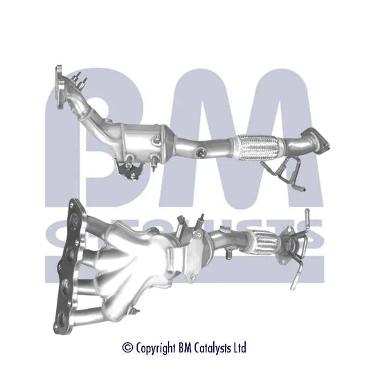 HOMOLOGIERT BENZIN KAT FÜR MAZDA 3 1.6L BENZIN | EURO 4 | OEM: Z6682050XA BM CATALYSTS