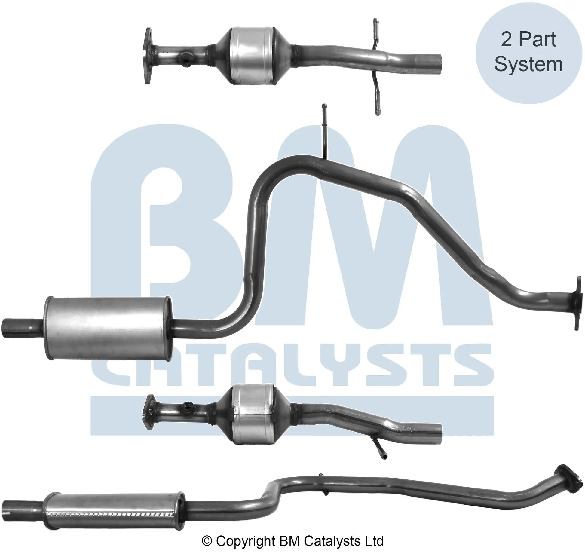 HOMOLOGIERT BENZIN KAT FÜR MAZDA CX-3 2L BENZIN | EURO 6 | OEM: PEG82055X BM CATALYSTS