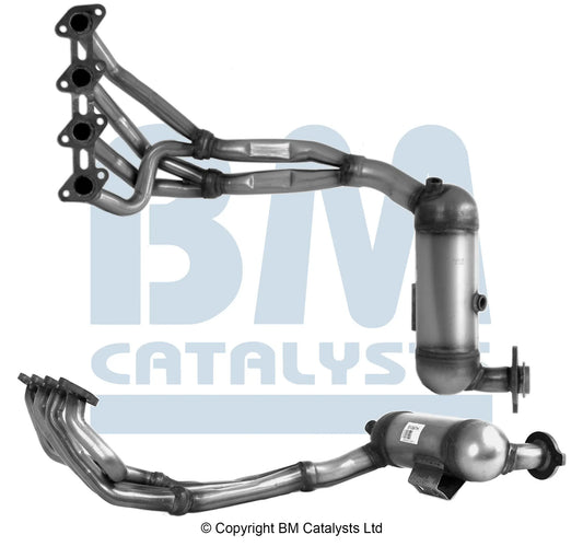 HOMOLOGIERT BENZIN KAT FÜR MERCEDES A140 1.4L BENZIN | EURO 2 ODER 4 | OEM: 1684900719 BM CATALYSTS