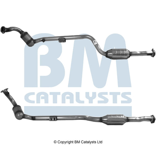 HOMOLOGIERT BENZIN KAT FÜR MERCEDES C180K 1.8L BENZIN | EURO 3 ODER 4 | OEM: 2034907519 BM CATALYSTS