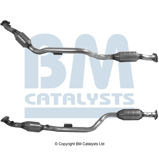 HOMOLOGIERT BENZIN KAT FÜR MERCEDES CL500 5L BENZIN | EURO 3 ODER 4 | OEM: 2104906214 BM CATALYSTS