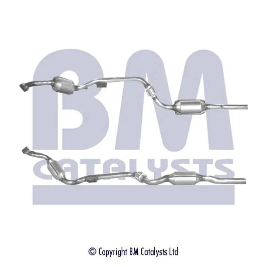 HOMOLOGIERT BENZIN KAT FÜR MERCEDES E240 2.4L BENZIN | EURO 2 | OEM: 2104900420 BM CATALYSTS