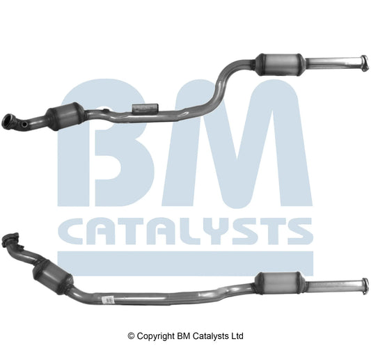HOMOLOGIERT BENZIN KAT FÜR MERCEDES E240 2.4L BENZIN | EURO 2 | OEM: 2104907620 BM CATALYSTS