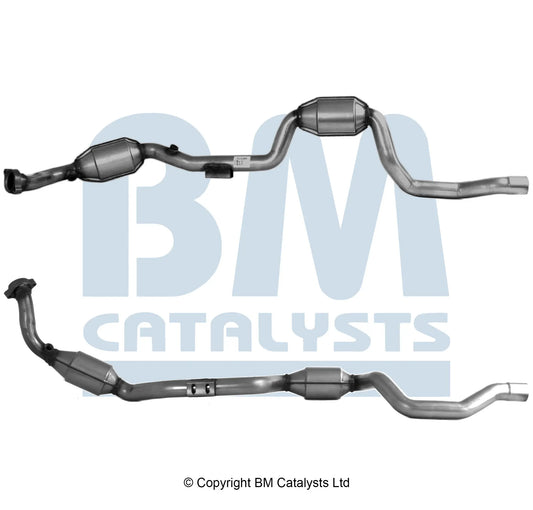 HOMOLOGIERT BENZIN KAT FÜR MERCEDES ML320 3.2L BENZIN | EURO 3 | OEM: 1634901314 BM CATALYSTS
