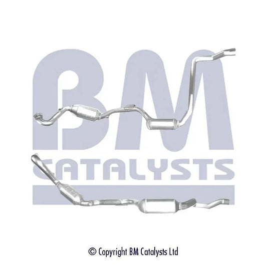 HOMOLOGIERT BENZIN KAT FÜR MERCEDES ML430 4.3L BENZIN | EURO 3 | OEM: 1634901214 BM CATALYSTS