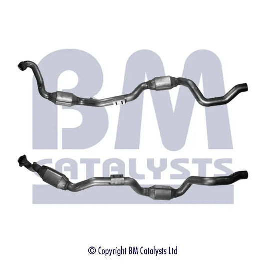 HOMOLOGIERT BENZIN KAT FÜR MERCEDES ML55 5.4L BENZIN | EURO 3 | OEM: 1634902436 BM CATALYSTS
