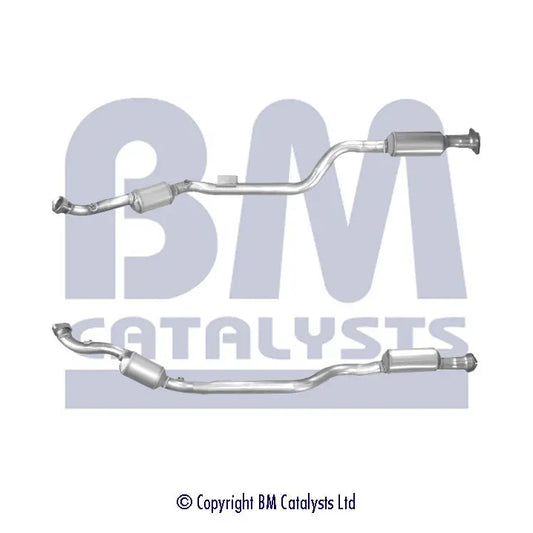 HOMOLOGIERT BENZIN KAT FÜR MERCEDES S280 2.8L BENZIN | EURO 3 ODER 4 | OEM: 2204900119 BM CATALYSTS