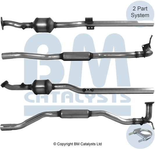 HOMOLOGIERT BENZIN KAT FÜR MITSUBISHI ASX 1.6L BENZIN | EURO 5 ODER 6 | OEM: 1570C167 BM CATALYSTS