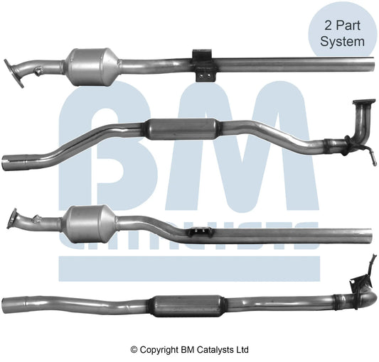 HOMOLOGIERT BENZIN KAT FÜR MITSUBISHI ASX 1.6L BENZIN | EURO 5 | OEM: 1570B199 BM CATALYSTS