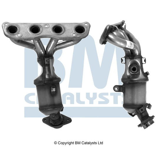 HOMOLOGIERT BENZIN KAT FÜR NISSAN QASHQAI 2L BENZIN | EURO 4 ODER 5 | OEM: 14002BR20A BM CATALYSTS