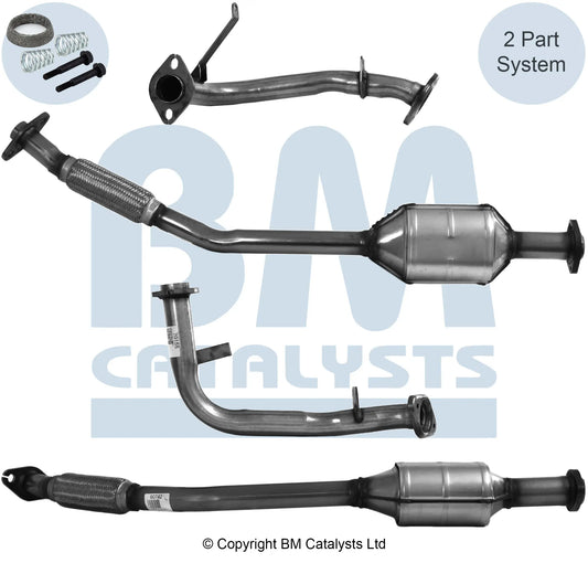 HOMOLOGIERT BENZIN KAT FÜR OPEL ASTRA F 1.6L BENZIN | EURO 2 | OEM: BM CATALYSTS