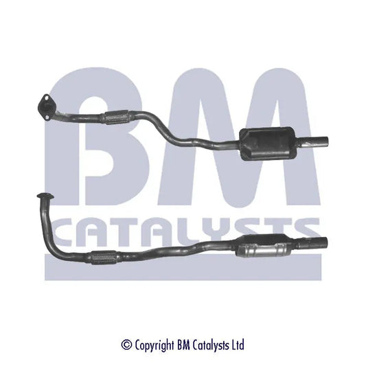 HOMOLOGIERT BENZIN KAT FÜR OPEL ASTRA G 1.6L BENZIN | EURO 2 | OEM: 24418588 BM CATALYSTS