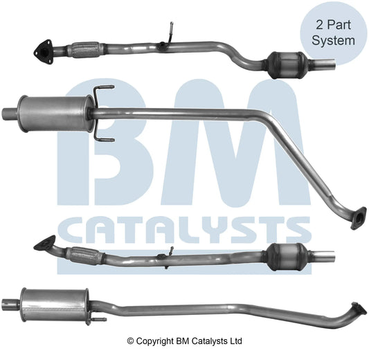 HOMOLOGIERT BENZIN KAT FÜR OPEL KARL 1L BENZIN | EURO 6 | OEM: 854749 BM CATALYSTS