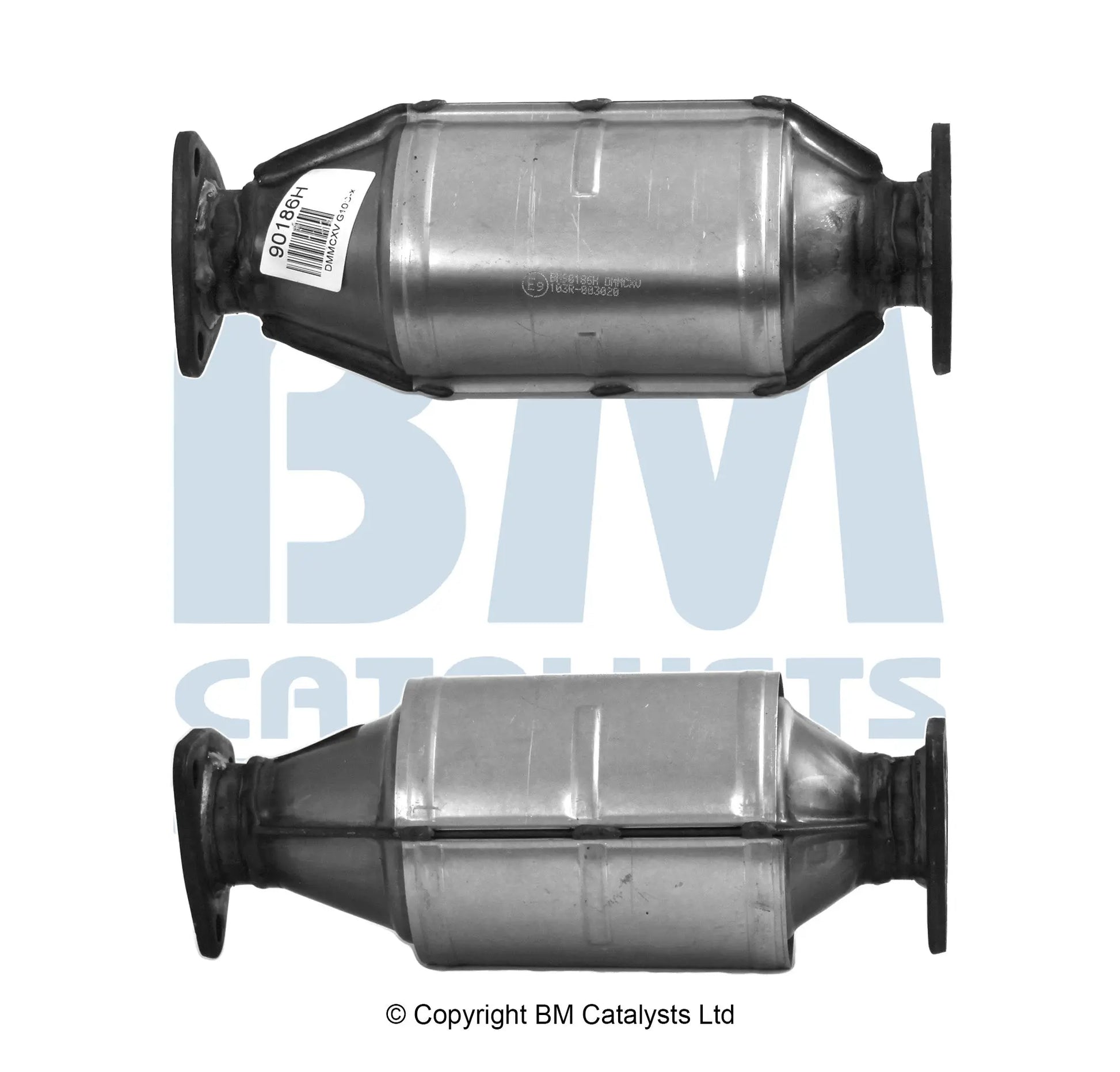 HOMOLOGIERT BENZIN KAT FÜR OPEL OMEGA A 2.6L BENZIN | EURO 2 | OEM: 25100126 BM CATALYSTS