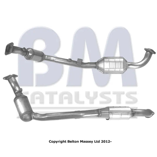 HOMOLOGIERT BENZIN KAT FÜR OPEL OMEGA B 2.6L BENZIN | EURO 3 | OEM: 24456830 BM CATALYSTS