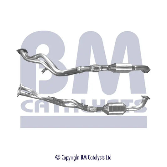HOMOLOGIERT BENZIN KAT FÜR OPEL OMEGA B 2L BENZIN | EURO 2 | OEM: 3200088 BM CATALYSTS