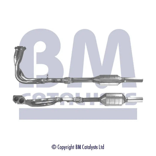 HOMOLOGIERT BENZIN KAT FÜR OPEL SINTRA 2.2L BENZIN | EURO 2 | OEM: 10296637 BM CATALYSTS