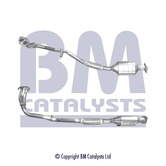 HOMOLOGIERT BENZIN KAT FÜR OPEL VECTRA B 1.8L BENZIN | EURO 2 | OEM: 5854194 BM CATALYSTS