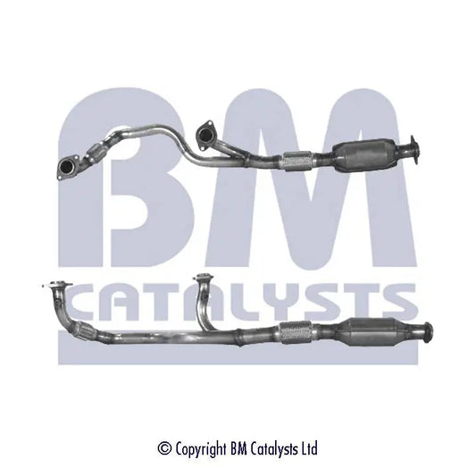HOMOLOGIERT BENZIN KAT FÜR OPEL VECTRA B 2.5L BENZIN | EURO 2 | OEM: 5854289 BM CATALYSTS