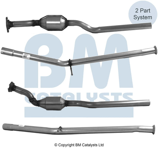 HOMOLOGIERT BENZIN KAT FÜR PEUGEOT 205 1L BENZIN | EURO 2 | OEM: 170625 BM CATALYSTS