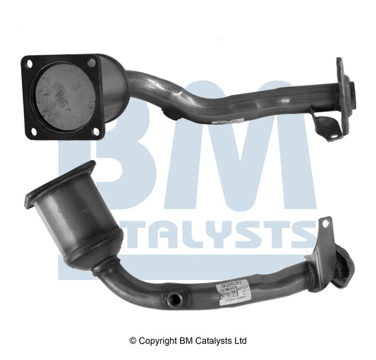 HOMOLOGIERT BENZIN KAT FÜR PEUGEOT 206 1.1L BENZIN | EURO 3 | OEM: 1609435980 BM CATALYSTS